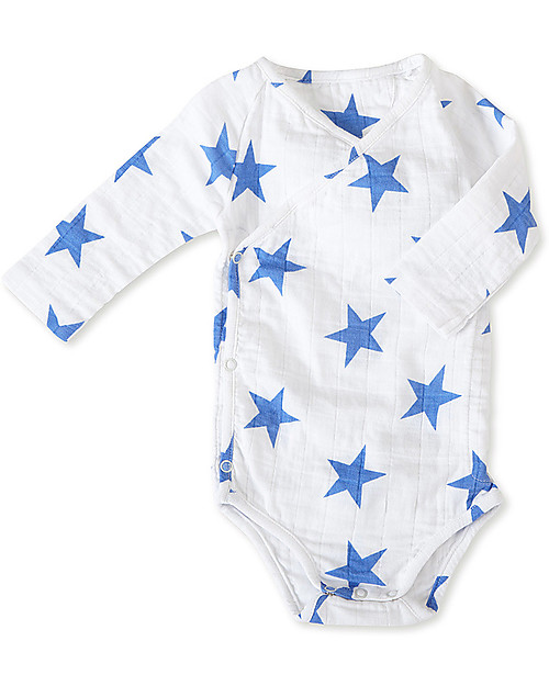 muslin kimono onesie